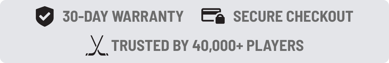 30-Day Warranty, Secure Checkout, Trusted by 40,000+ Players