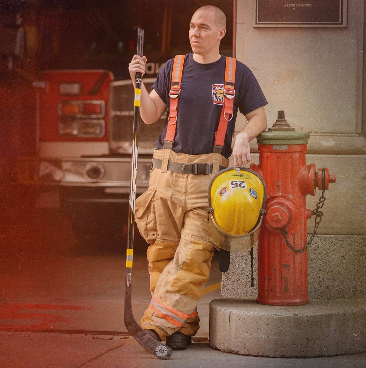Firefighter Custom Hockey Stick