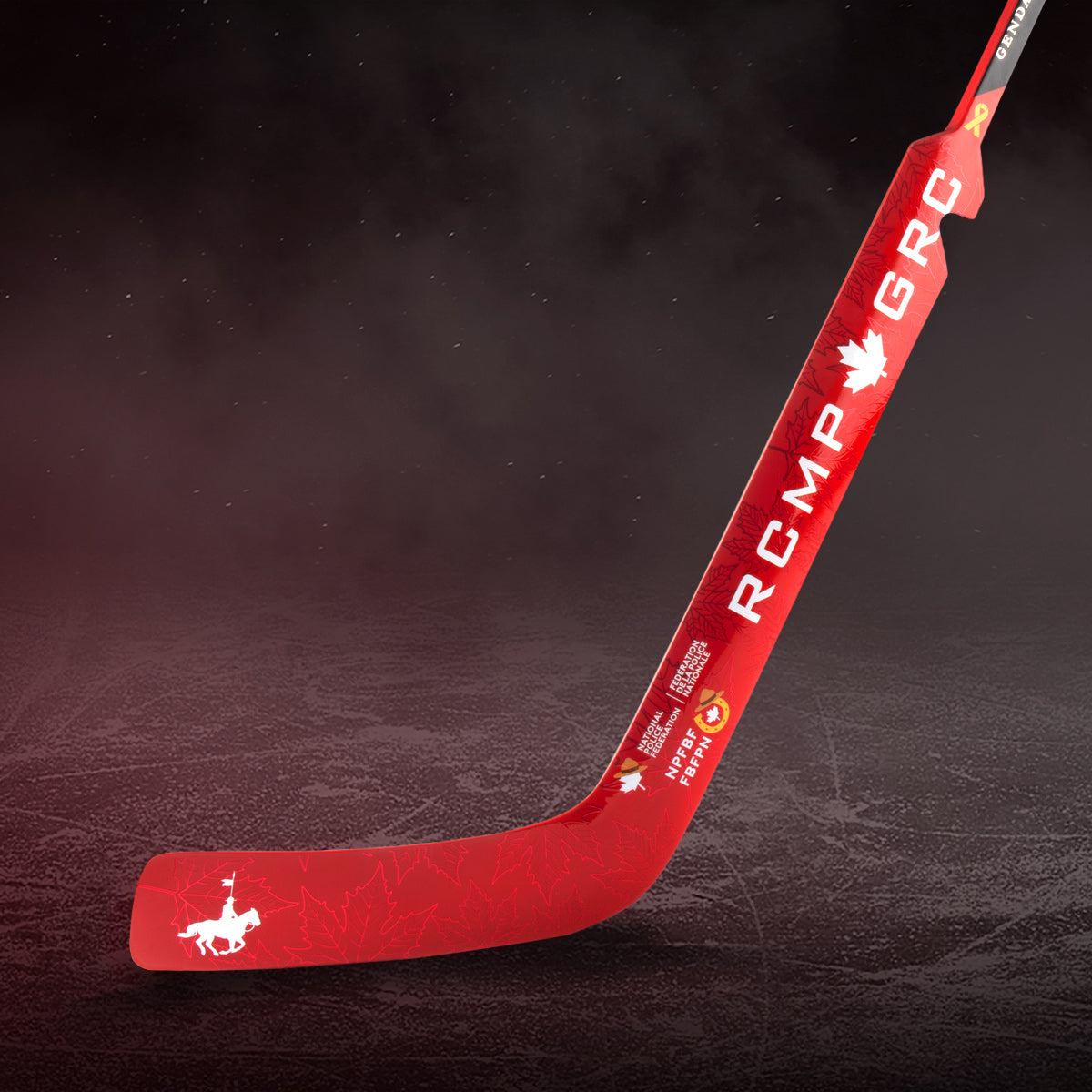 RCMP Tribute Custom Hockey Stick