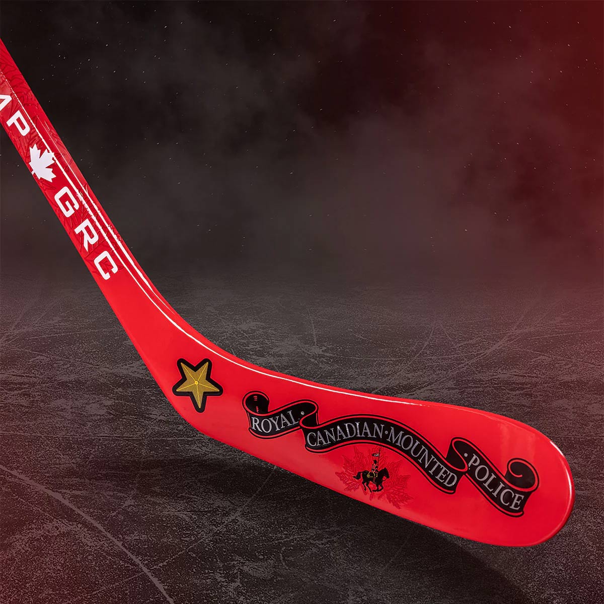 RCMP Tribute Custom Hockey Stick