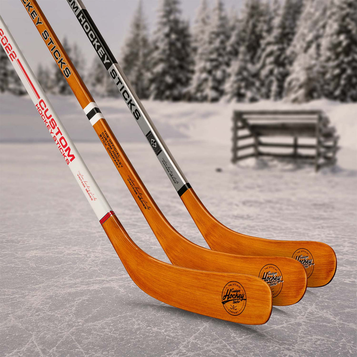 Junior Vintage Custom Hockey Stick - 29670