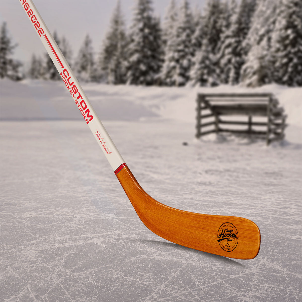 Intermediate Vintage Hockey Stick