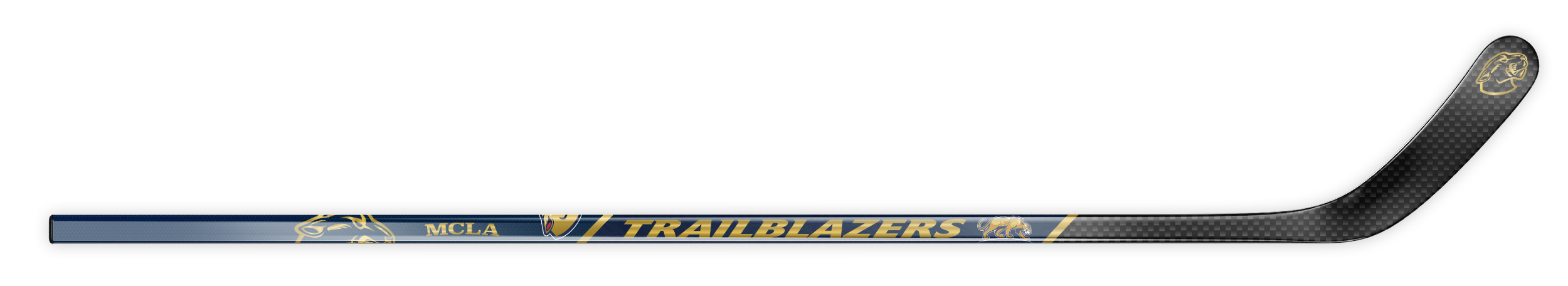 Custom-Hockey-Stick-Branded-TrailBlazers